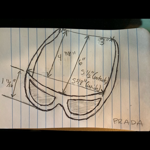 PRADA sunglasses w/Prada case 😎👨🏻👩🏻 - Picture 6 of 7